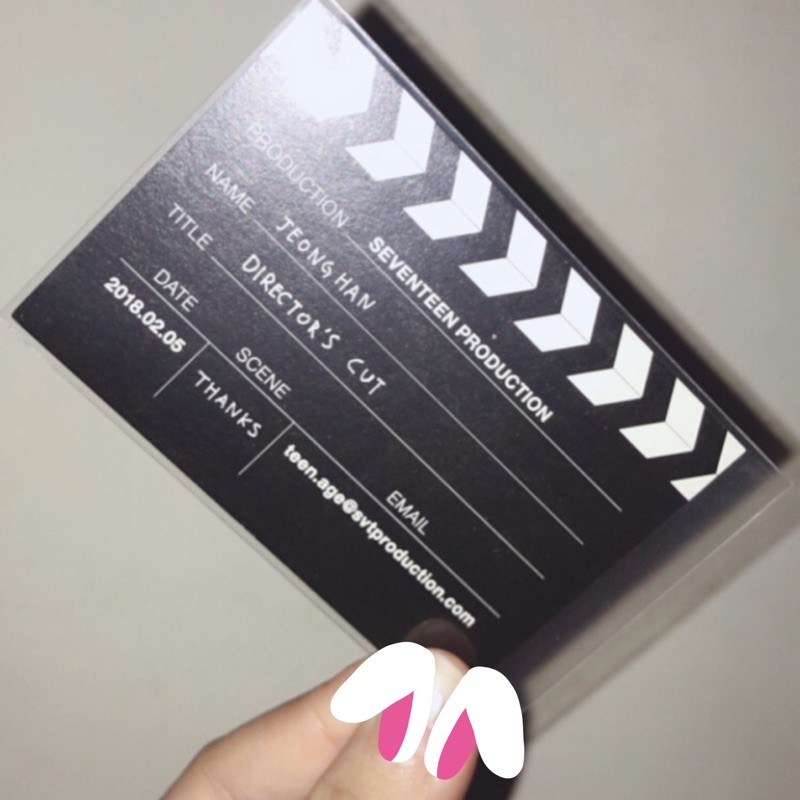 JEONGHAN PHOTOCARD GOING SEVENTEEN