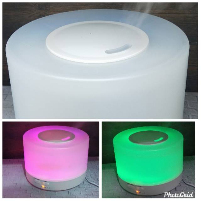 500ml Humidifier diffuser remote Pelembab udara led rainbow purifier aromaterapi 500 ml HMW H14 jnp