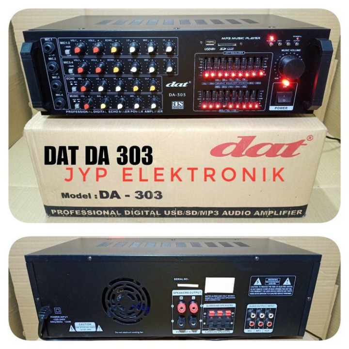 AMPLIFIER DAT DA 303 / DA303 / DA-303