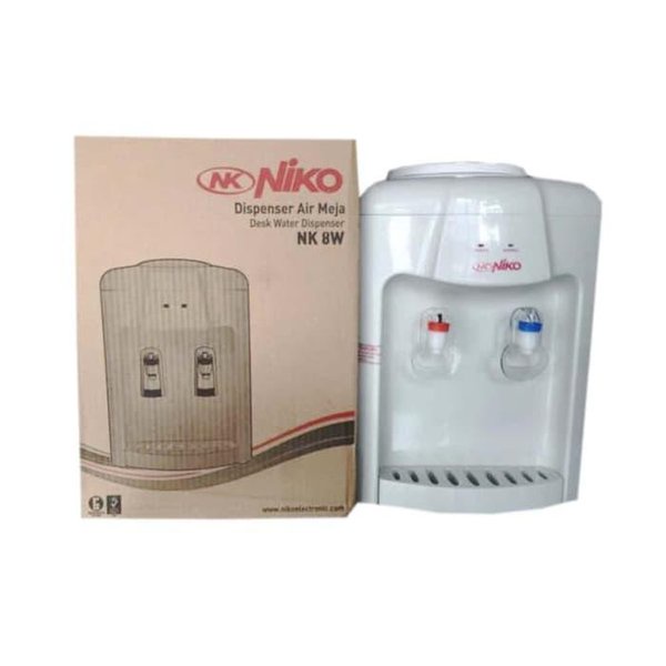 NIKO DISPENSER NIKO NK-8 W WATER DISPENSER HOT NORMAL / DISPENSER GALON ATAS PANAS NORMAL