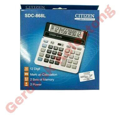 

PROMO Kalkulator Calculator Citizen SDC 868L akhr tahun 40%sale