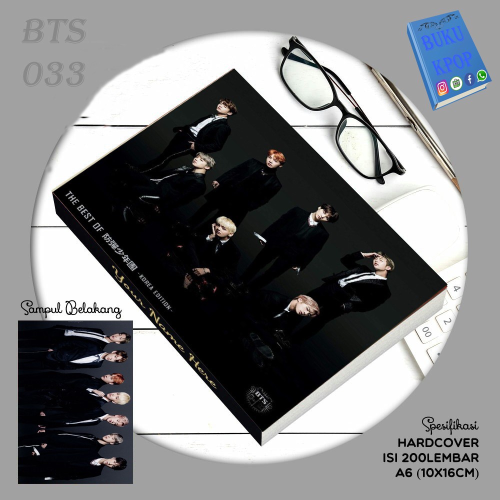 

BUKU TULIS KPOP/NOTEBOOK BTS The Best