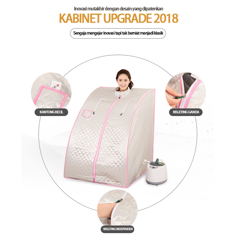 Portable Steam Sauna Sauna Portable Alat Pelangsing Tubuh Alat Sauna Room alat sauna  Slimming portable SURPABAYA