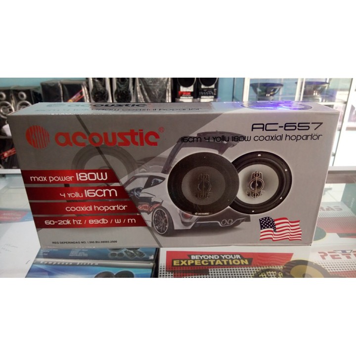 Speaker 4 way COAXIAL 6inch ACOUSTIC AC655 MANTAP