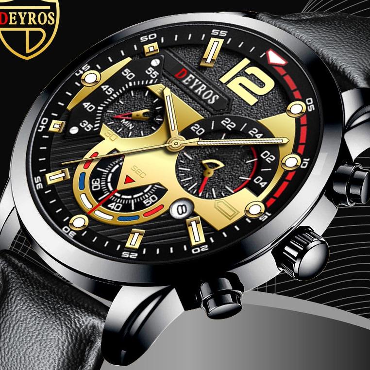 Jaman Now.. Jam tangan pria original cowok murah kulit cowo casual kotak  karet  dewasa stainless el