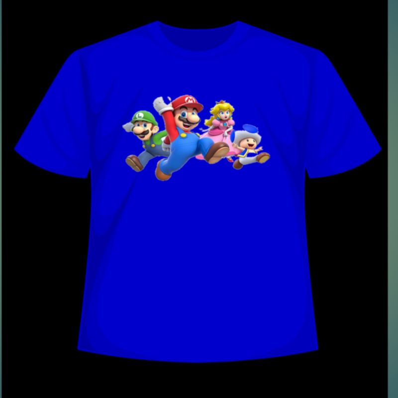 N2-KAOS ANAK MARIOBROSS KEREN SUPER PREMIUM