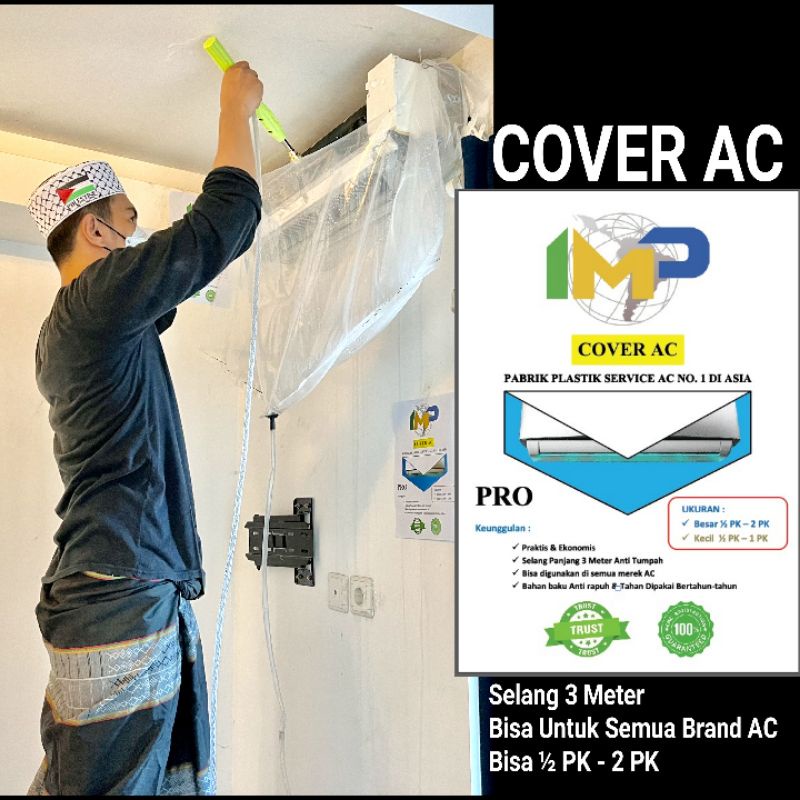 Jual Plastik Cuci AC / Cover AC 1/5 PK SAMPAI 2 PK BEST QUALITY 3 M ...