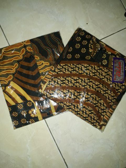 Batik Couple Keluarga Couple Familly Motif Sogan Sinaran Batik Set