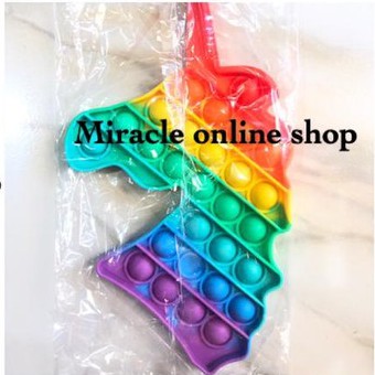 POP IT FIDGET PUSH UP POP ITS ROUND BUBBLE STRESS RELIEF BUBBLE SENSORY POP IT TERMURAH-POP IT PONY