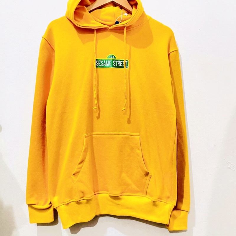 HOODIE H&M SESAME STREET YELLOW