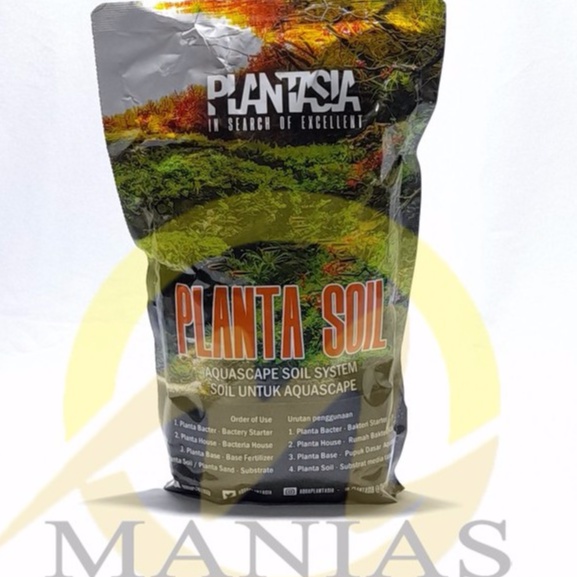 SOIL AQUASCAPE / SOIL PLANTASIA 1Ltr MEDIA TANAM AQUARIUM AQUASCAPE MURAH BERGARANSI