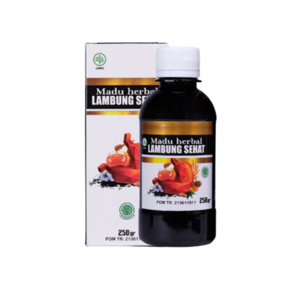 Madu Herbal Lambung Sehat -  Madu Obat Khusus Lambung, Obat Maag Kronis, Obat Gerd Asam Lambung Naik, Obat Perut Kembung Begah, Mual, Obat Radang Lambung, Tukak Lambung, Obat Asam Lambung Kronis, Sakit Lambung, Obat Nyeri Ulu Hati, Infeksi Lambung-250gr