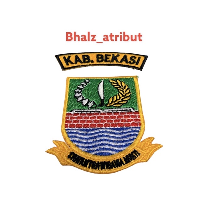 logo bordir kabupaten bekasi