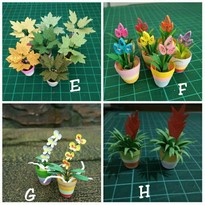 Jual bunga kertas mini terlaris