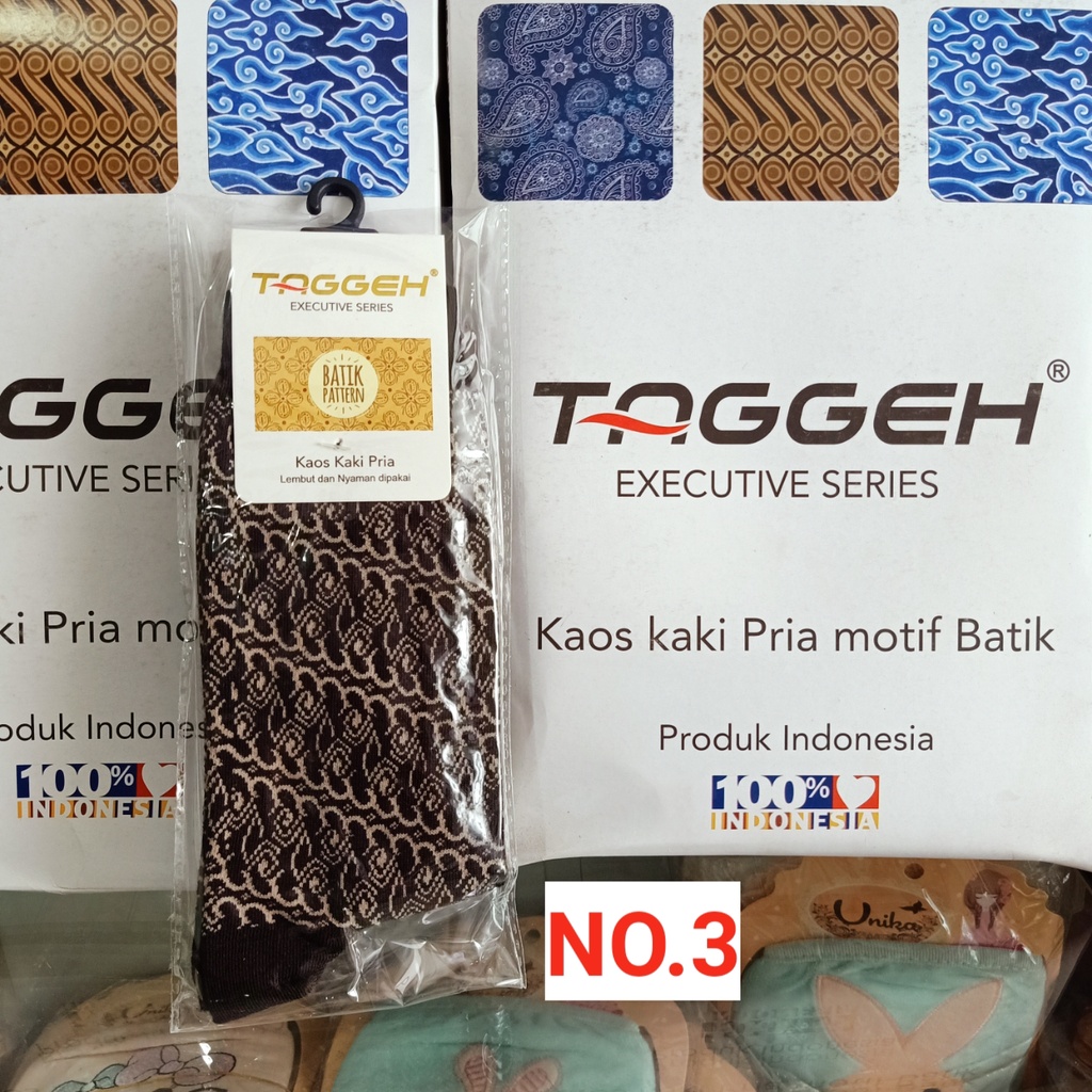 Ada Lusinan | Kaos Kaki Batik Original Brand Taggeh Bahan Katun