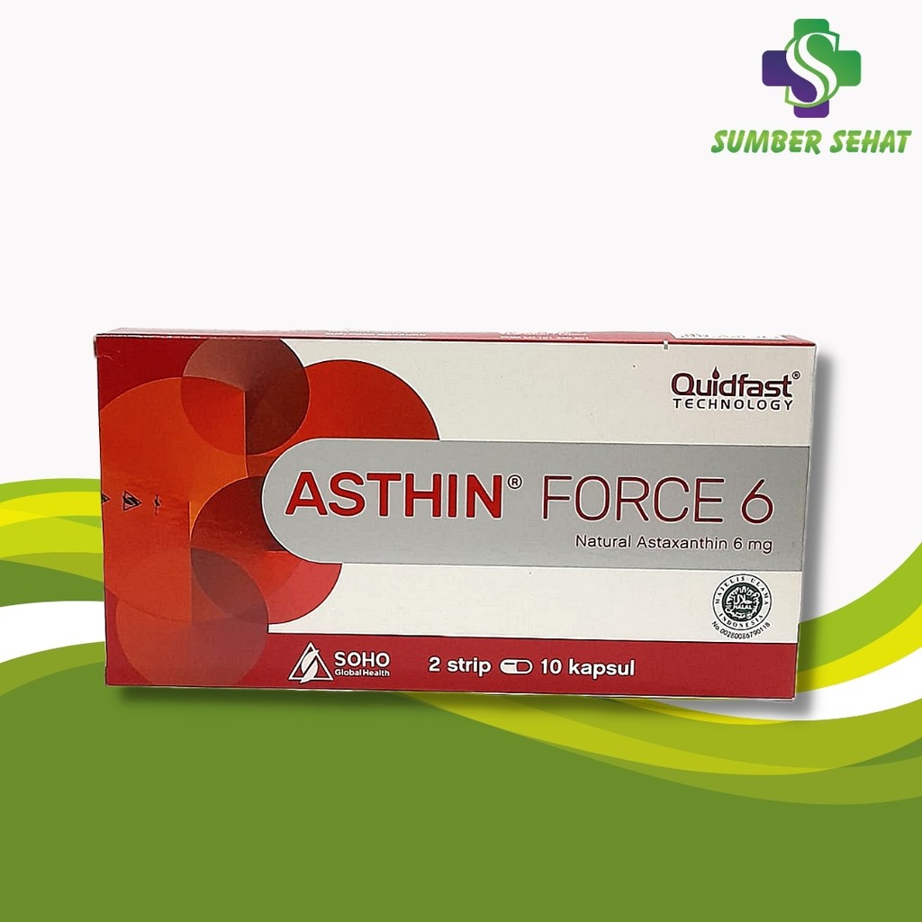 ASTHIN FORCE 6 MG BOX 20 CAPSUL