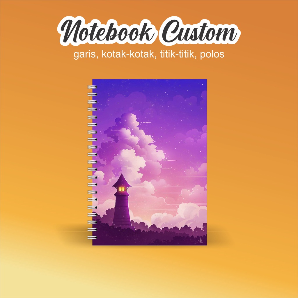 

NOTEBOOK A5 CATATAN/JURNAL BOOKPAPER GRID/KOTAK2#DOTTED/TITIK2#BLANK/POLOS