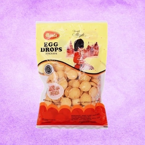 

MONDE Egg Drops Biscuits 110gr gram Biskuit Snack Original Makanan Ringan Kue Cookies Kukis Chiki Ciki Camilan Cemilan Keluarga Kering Jajan Jajanan Anak Harian Instan Siap Saji Kemasan Bahan Kebutuhan Dapur Sajian Parcel Shoppa Corner Malang Jawa Timur