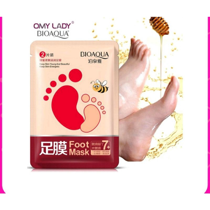 Efero Foot &amp; hand Mask Peeling Exfoliating Masker Kaki Tangan Mengangkat Sel kulit mati Perawatan Kaki Masker Kaki 1 Sachet Mask Foot efero