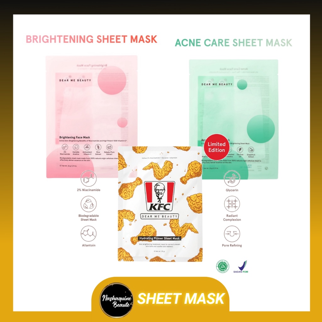 DEAR ME BEAUTY Sheet Mask - Acne Care