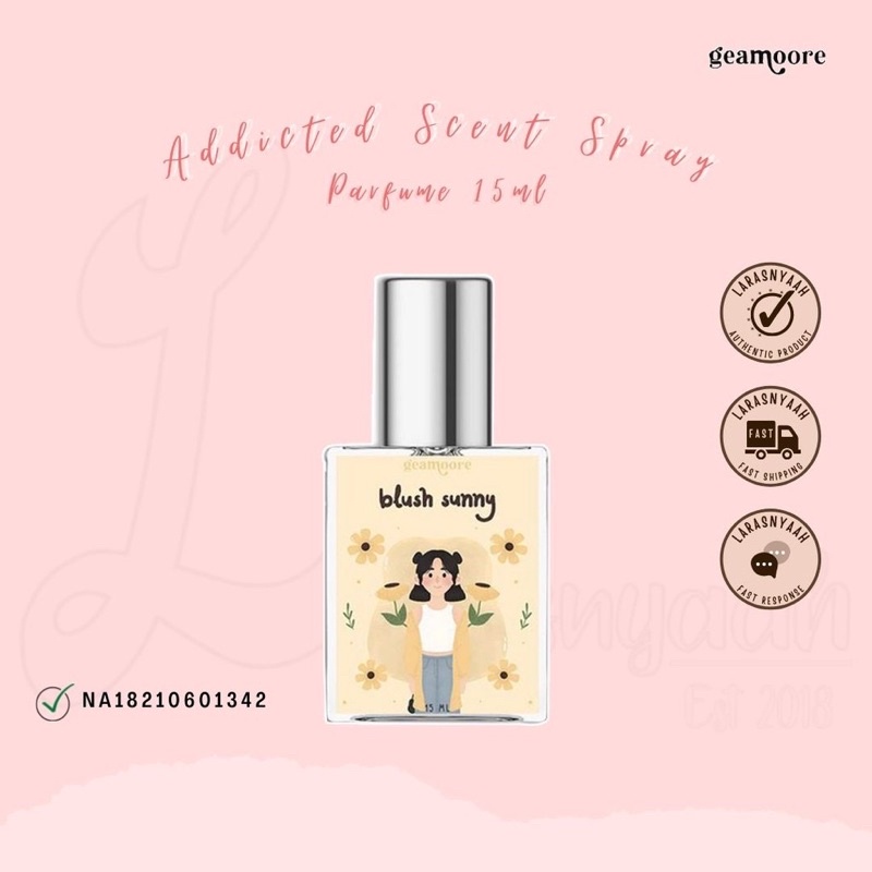 Parfum Geamoore Parfume Spray Addicted Scent Series BPOM 15ml-5