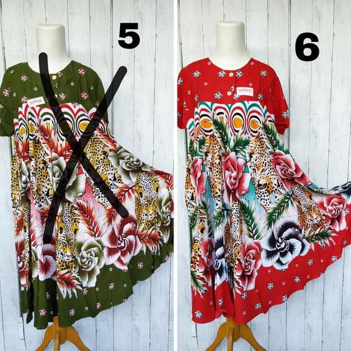 Daster Kencana Ungu Klok Payung / Klok Bobok Kencana Ungu