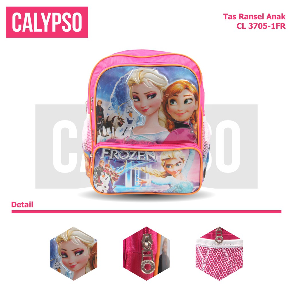 [KLIKTAS] Tas Anak Perempuan TK Paud Gambar Kartun LOL Calypso 3705/ Ransel Backpack Sekolah