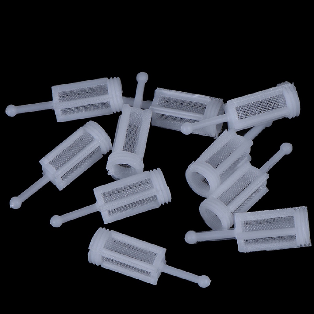 10 Pcs Filter Pistol Semprot Bahan Plastik Diameter 11mm