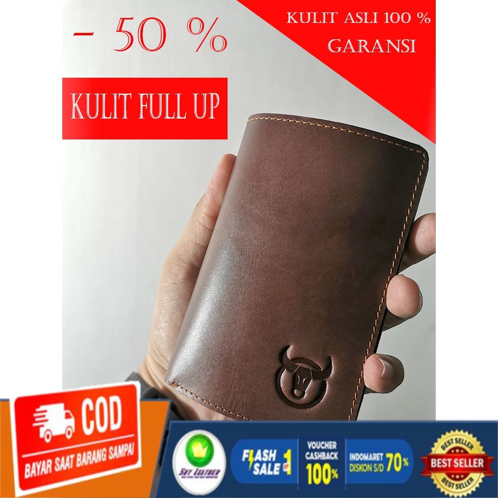 SBY Leather Flash Sale DOmpet bulls Captain kulit asli 100 % ready stok COD
