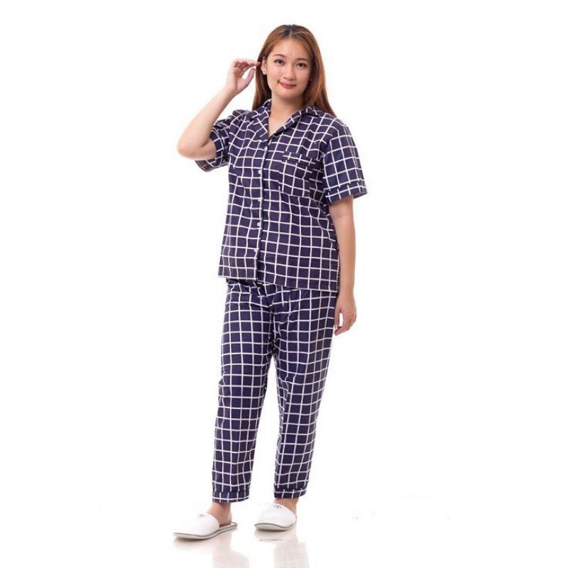 Baju Tidur Wanita / Piyama Wanita Tie Dye Set Motif Kekinian-8
