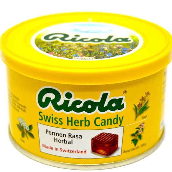 

RICOLA SWISS HERB CANDY 100GR