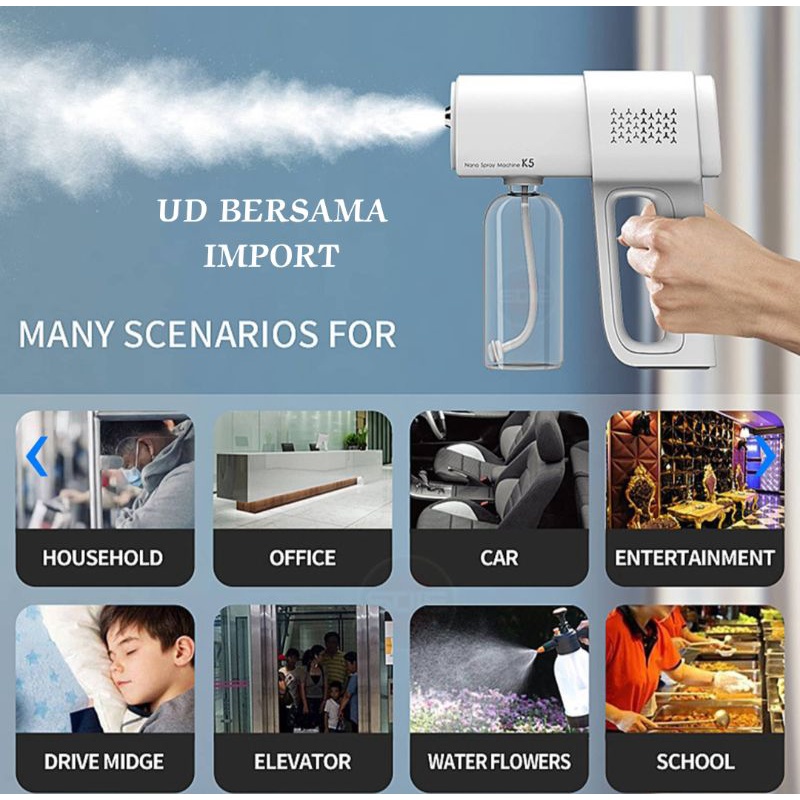 KRISBOW Spray Gun Nano Atomizer Disinfektan/Alat Semprot Disinfektan