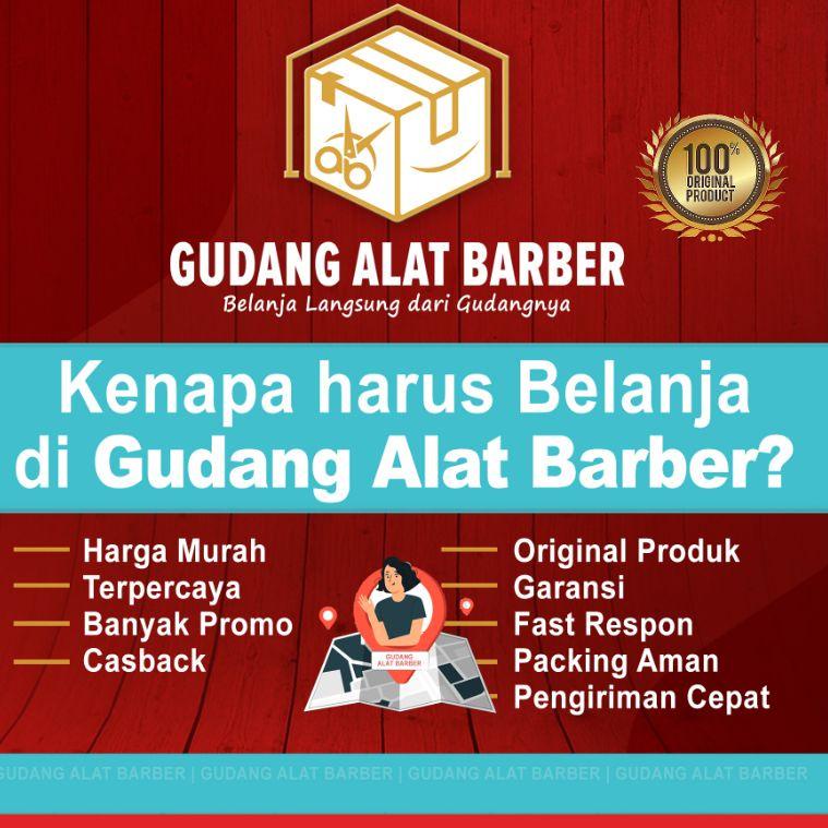 B1R1 Cape Wahl Original Barbershop Kip Kep Alat Cukur Pangkas Rut GLG