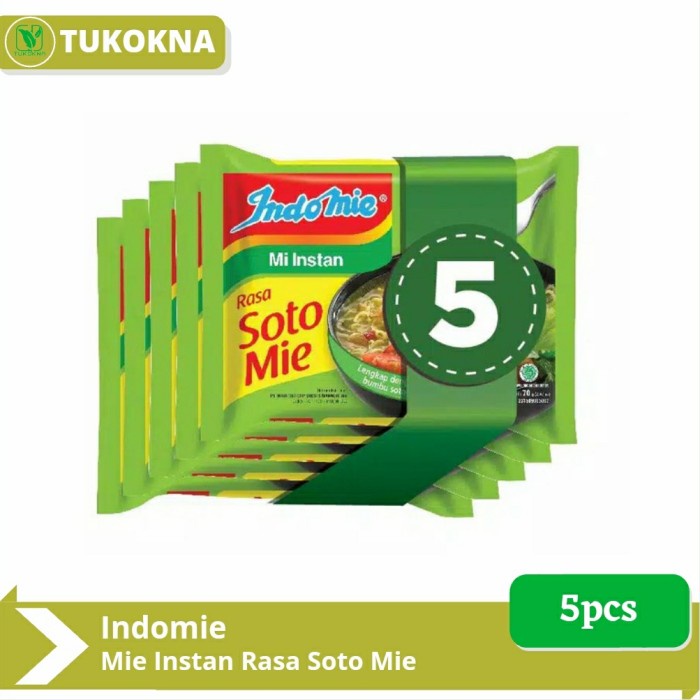 

Indomie rasa soto 5pcs