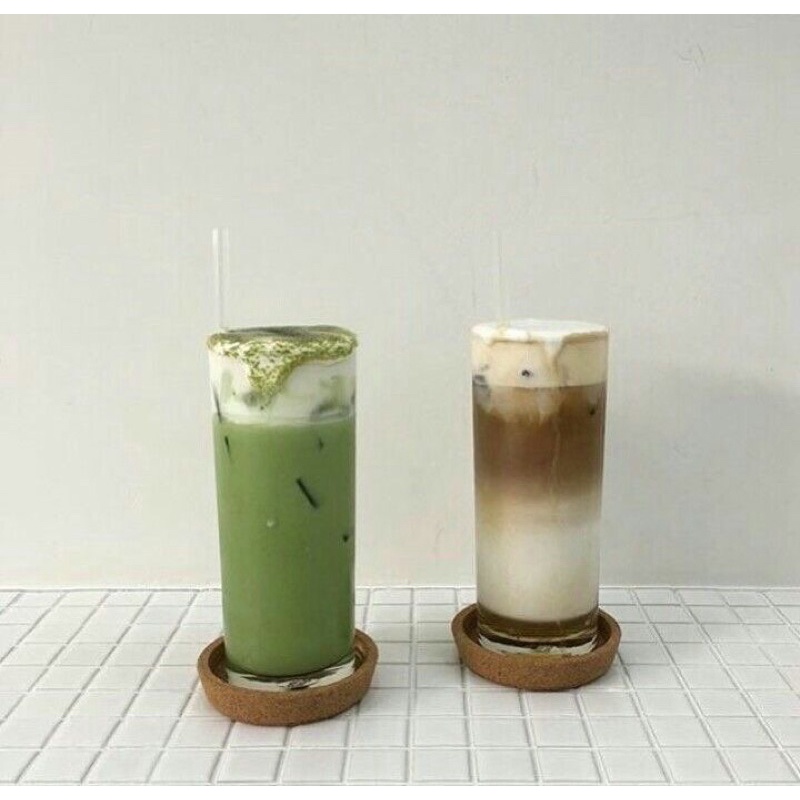 GELAS KACA BAMBOO / GELAS SUSU / GELAS BELING / GELAS JUS / GELAS TINGGI