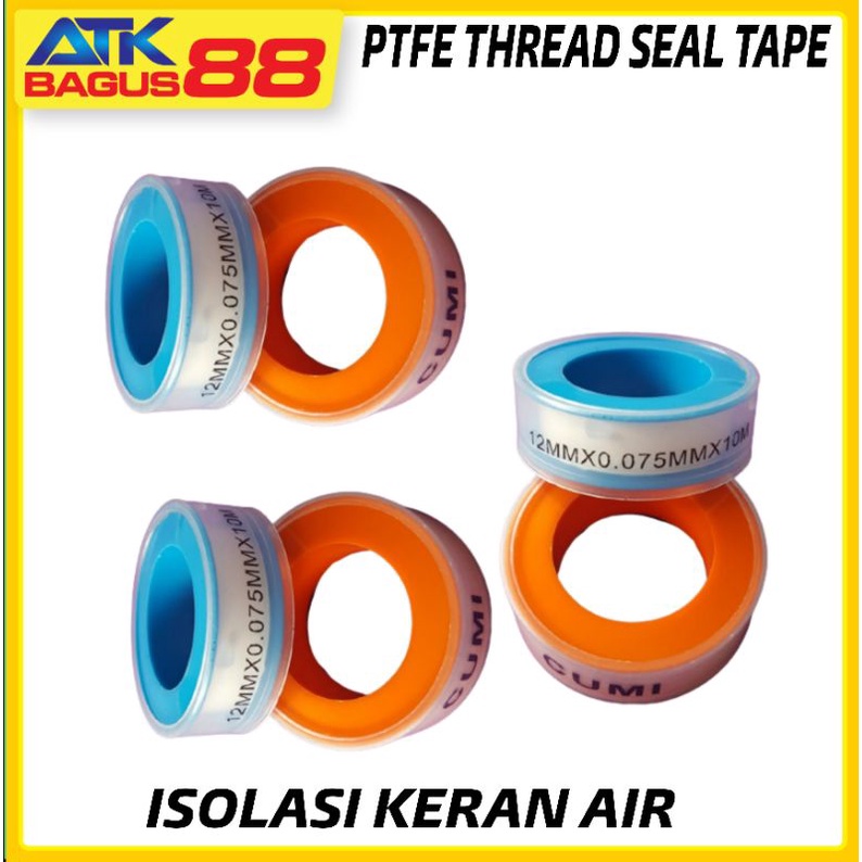 PTFE THEREAD SEAL TAPE /1pcs ISOLASI KERAN AIR / PEREKAT TERMURAH