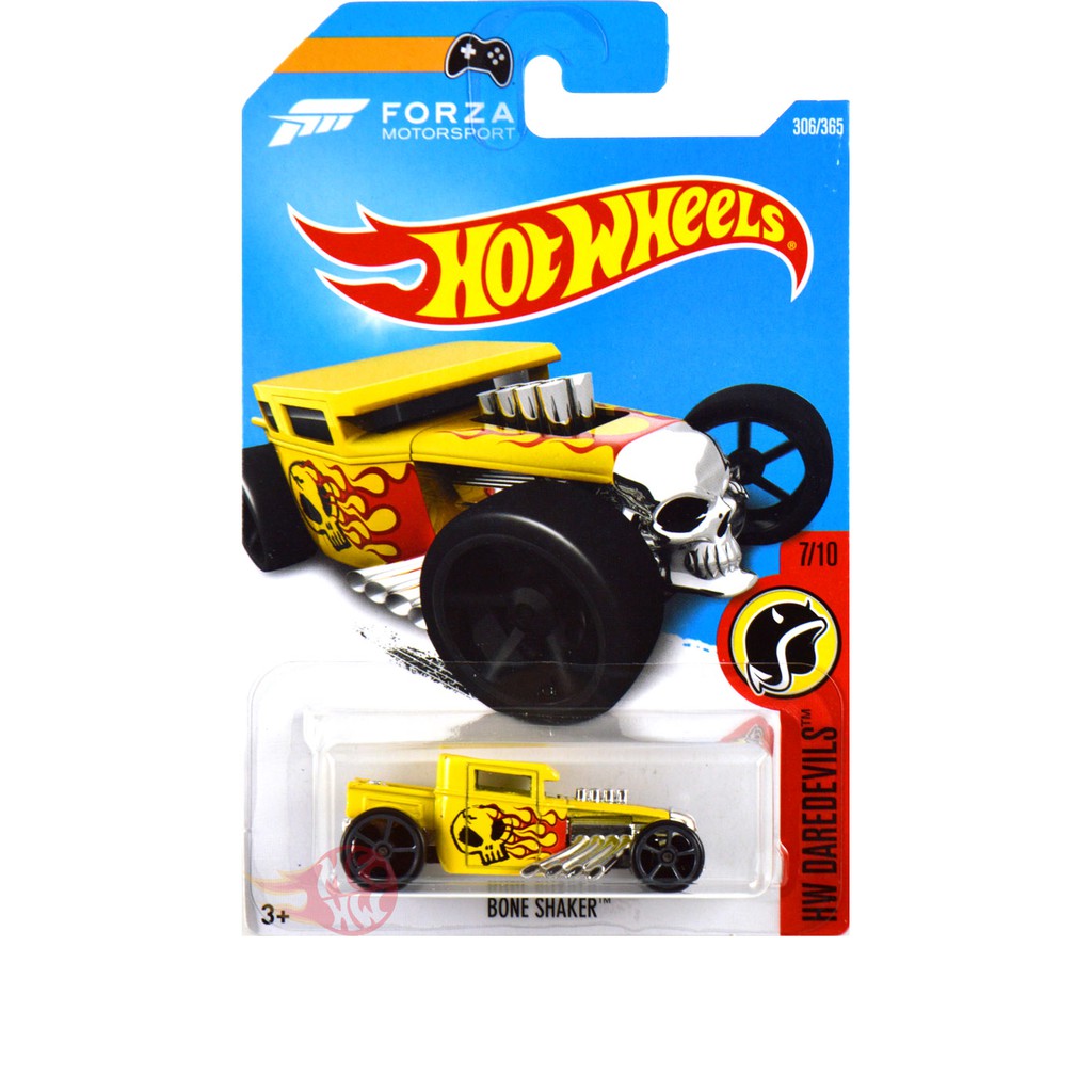 Bone Shaker FORZA Motorsport KUNING / YELLOW - Hot Wheels HW Hotwheels