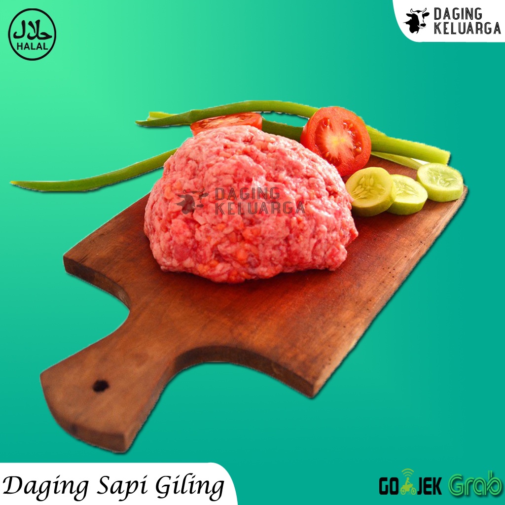 

DAGING GILING HALUS SAPI / MINCED BEEF / GILING DAGING BEKU - 500GR & 1KG