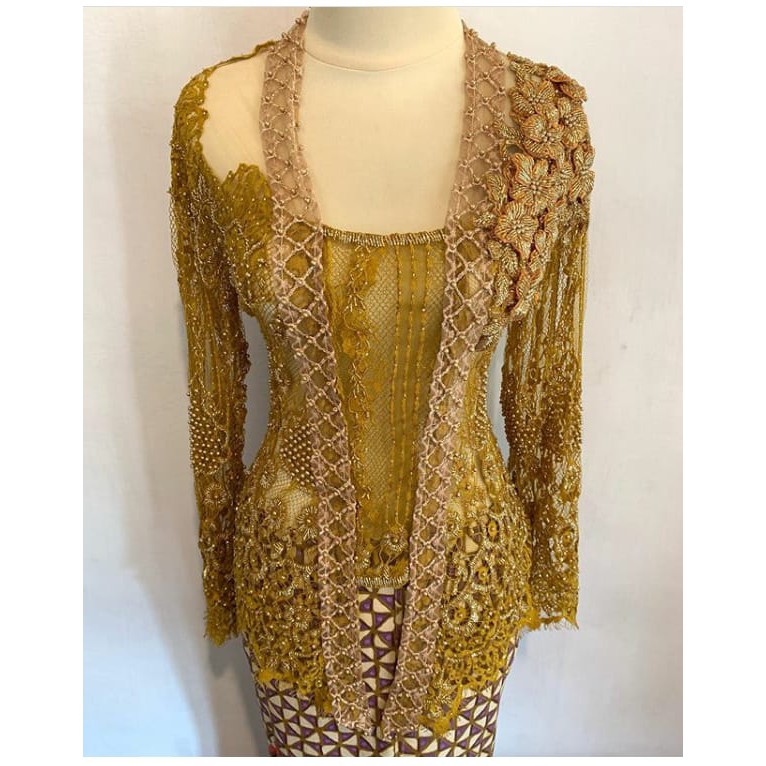 kebaya modif full payet motif kristal