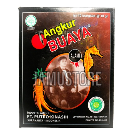 Tangkur Buaya +Panax Ginseng 10 Sachet - Jamu Kesehatan Pria [Original][Putro Kinasih BPOM]