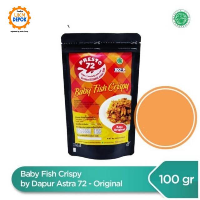 

Baby Fish Crispy by Dapur Astra 72 - 100gr