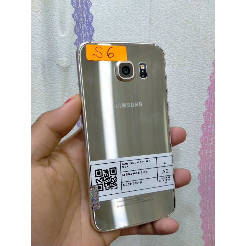 Handphone Samsung S6 flat 32GB second