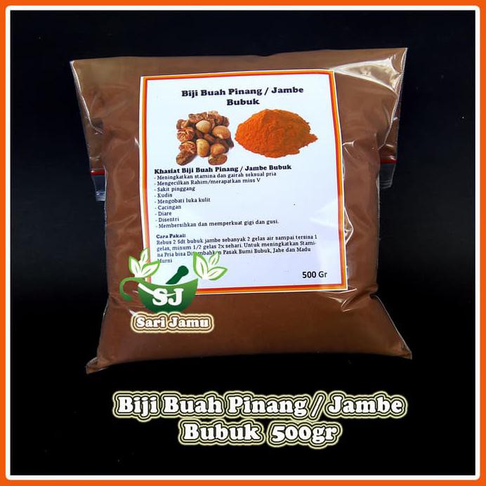 

Promo Spesial - Jamu Herbal Tradisional Biji Pinang / Jambe Bubuk 500 Gr