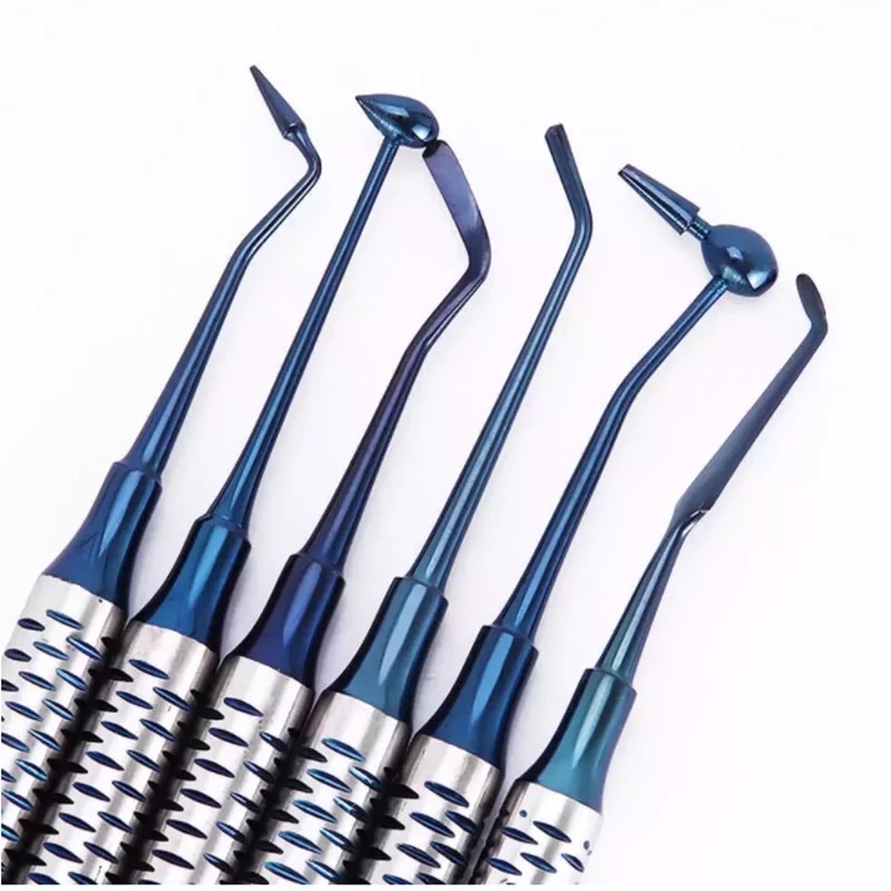 Set plastik plastis composite filling instrument instrumen anti lengket tambal gigi titanium komposit teflon