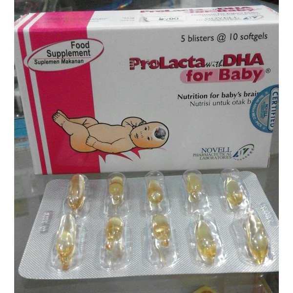 Jual Prolacta Dha For Baby Minyak Ikan Untuk Bayi Indonesia Shopee Indonesia