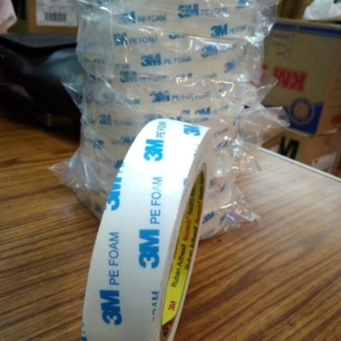 

(BISA COD) 3M PE foam tape busa 24mm x 4m KOMPLIT Kode 133