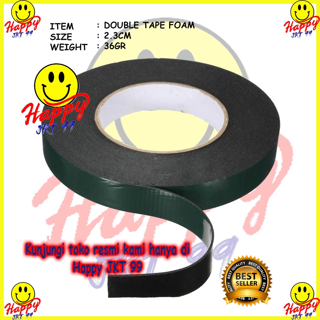 [ HAPPY JKT 99 ] DOUBLE TAPE BUSA FOAM 2.2CM X 5M