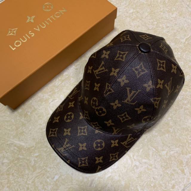 Lv Monogram Baseball Cap / Topi Pria Wanita / Super Mirror Quality