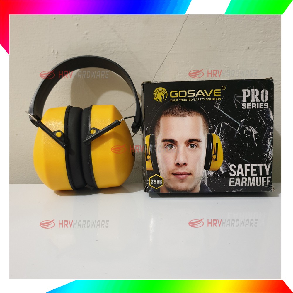 Earmuff Pro Series 28 dB Penutup Telinga Anti Bising by GoSave