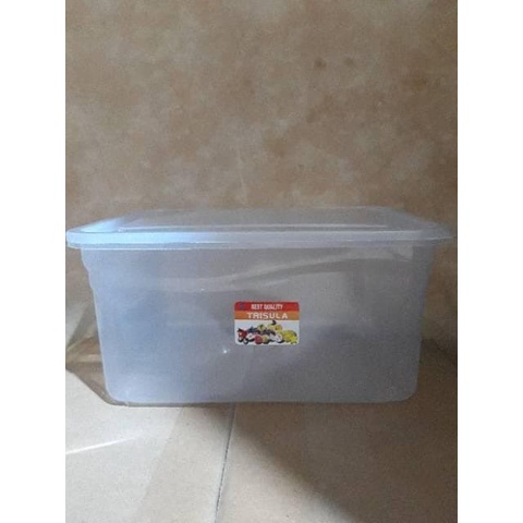 Food Box 2500 ml Plastik - Kotak Makan 2500ml - Toples KMP MUTIARA